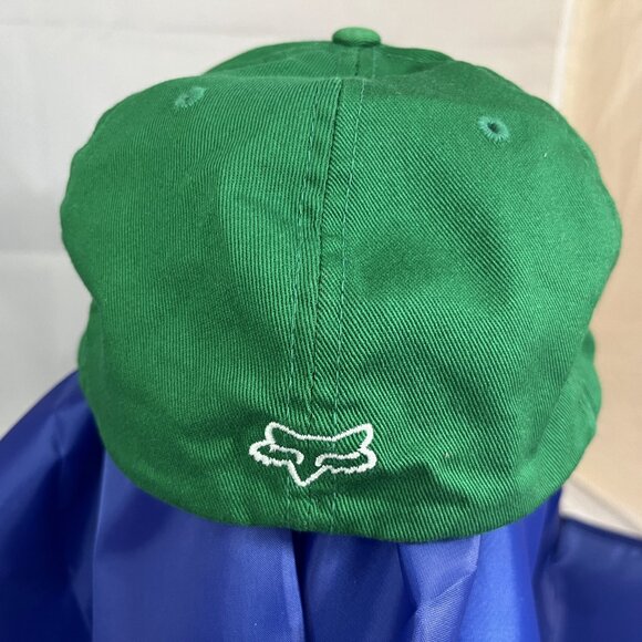 Fox Racing Men's Legacy Flexfit Hat, Kelly Green, XS/S Excellent Condition - Picture 4 of 10